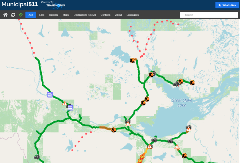 Cloud based and constituent-facing ITS software by Transnomis including permitting